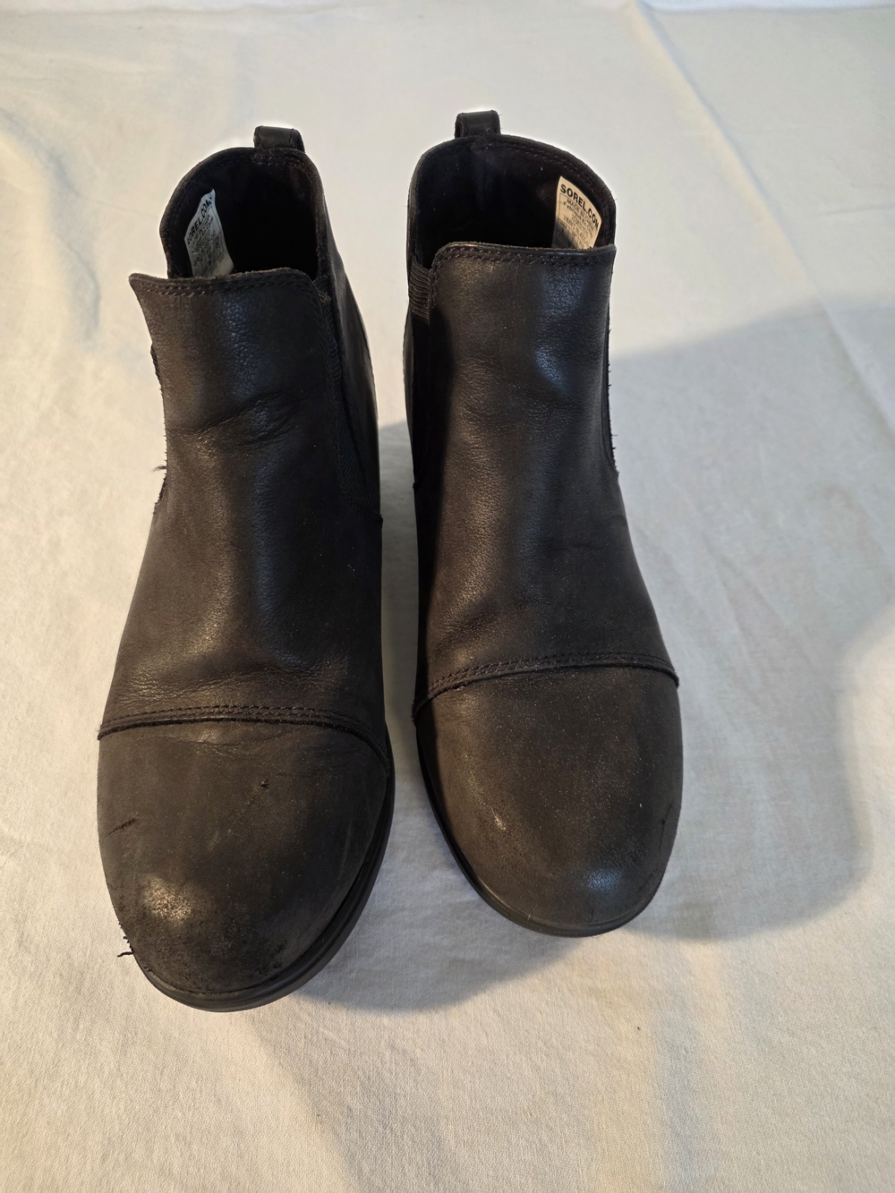 Sorel Black Women's Chelsea Ankle Boots